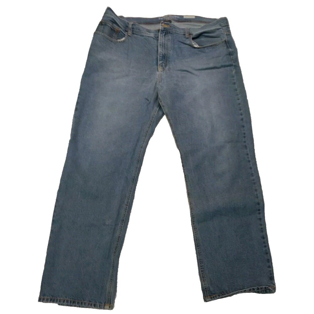 Faded Glory Jeans Mens Sz 40x32 Straight Leg  Blue Denim Waist 40" length 32"